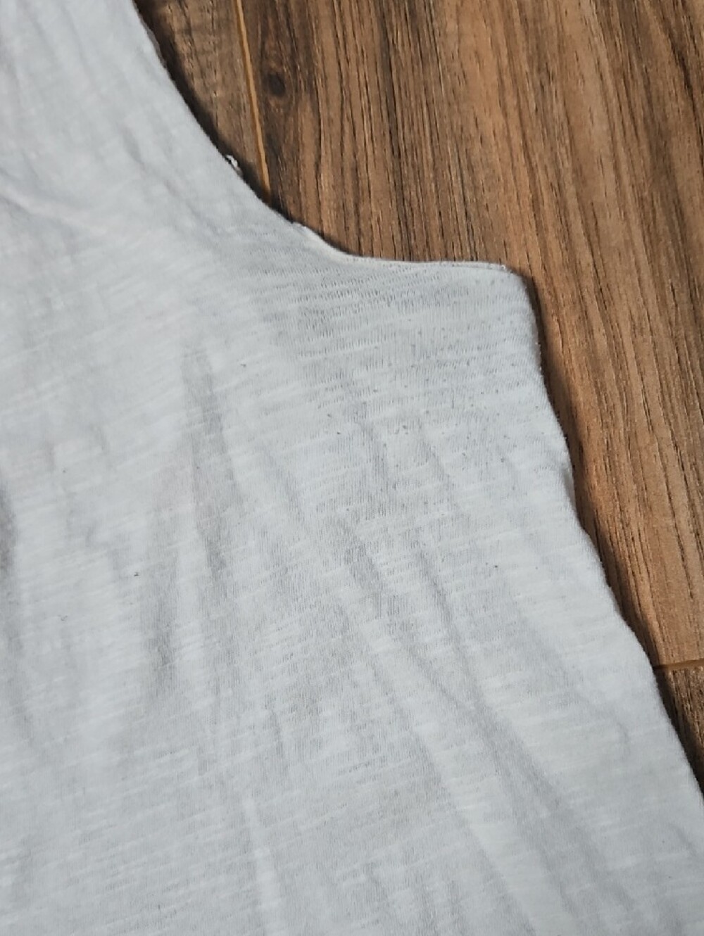 💕SALE Jane Delancey Women's White Cutout Sleeves Tank Top - Classic Crewneck Med - Picture 10 of 11